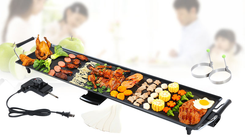 Electric Top Grill Griddle as Teppanyaki