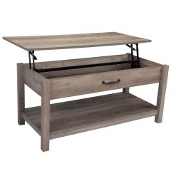Lifting Top Coffee Table With Storage