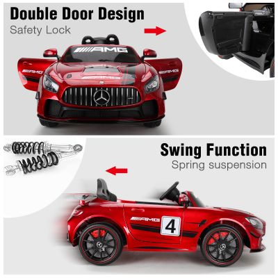 Licensed Mercedes-Benz SX1918 Operated 12V Kids Sports Car