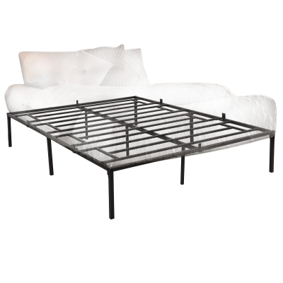 14” High Full Size Metal Bed Frame W/Clips