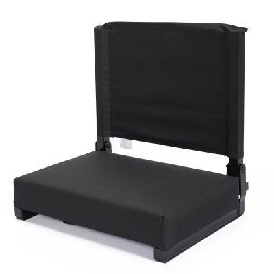 Folding Stadium Cushions Camping Chair with Back
