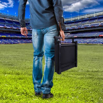 Folding Stadium Cushions Camping Chair with Back