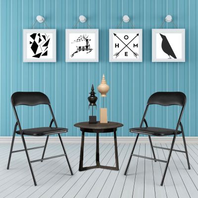 Wedding Plastic Padded Folding Chairs Outdoor