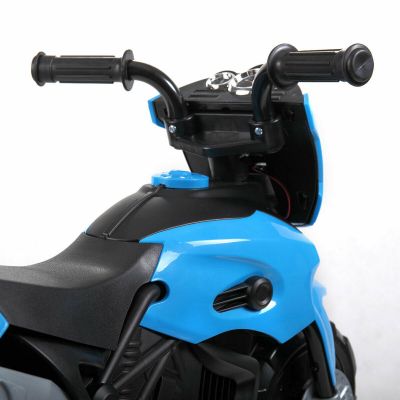 Electric motorcycle for kids Toddler Ride on Toys-Blue