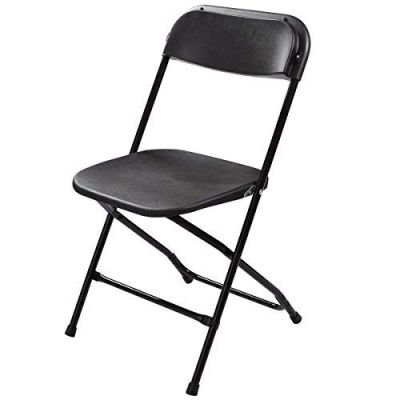 Multi-packs White/Black Plastic Folding Chairs