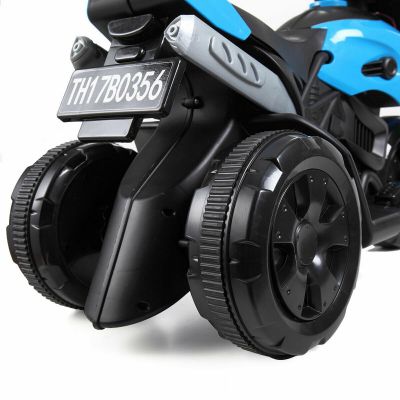 Electric motorcycle for kids Toddler Ride on Toys-Blue