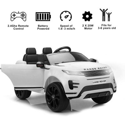 12V Kids Range Rover One-Seat Ride On SUV w/ RC