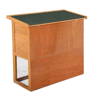 2 Tiers?Wooden Chicken Coop Roosting Rabbit House