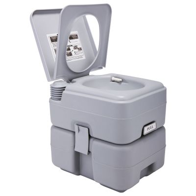 5.3 Gallon Outdoor Multifunctional Privacy Portable Toilet