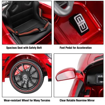 Licensed Mercedes-Benz SX1918 Operated 12V Kids Sports Car