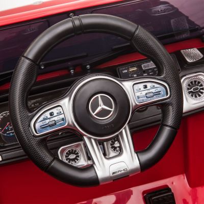 Red 12V Electric Mercedes-Benz G63 AMG Ride On RC