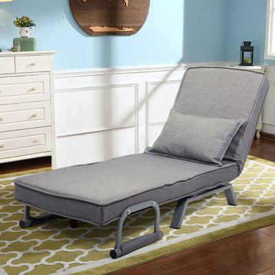 Folding Comfy Flip Single Chair and a Half Sleeper Bed