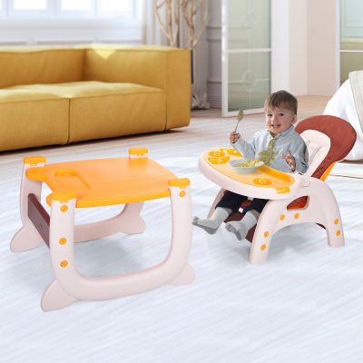 3 In 1 Baby Booster High Chair W/Seat, Table