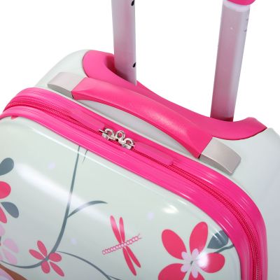 Owl Kids Travel Hard Shell Suitcase Set W/Backpack