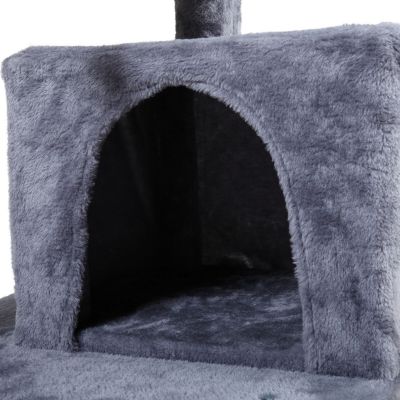 Cat Tree W/Ramp, 2 Condos, Padded Perch Tower