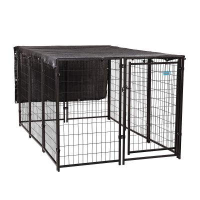 Extendable DIY Dog Kennel W/8, 10 Modular Panels