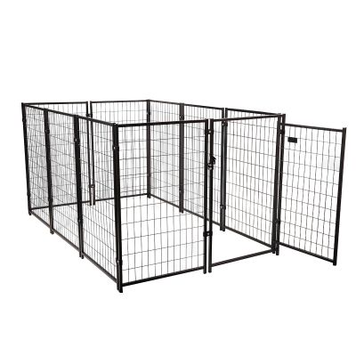 Extendable DIY Dog Kennel W/8, 10 Modular Panels