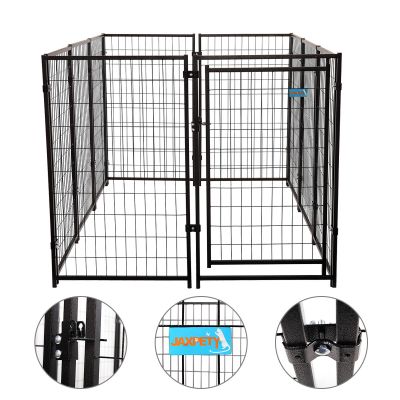 Extendable DIY Dog Kennel W/8, 10 Modular Panels