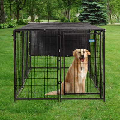 Extendable DIY Dog Kennel W/8, 10 Modular Panels