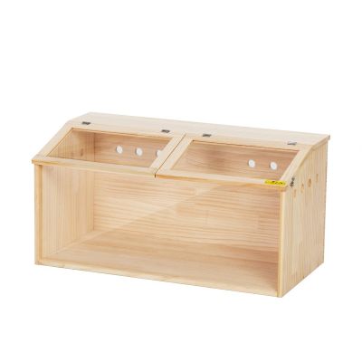 Wooden Hamster Cage/ Small Animal Habitat With Openable Roof