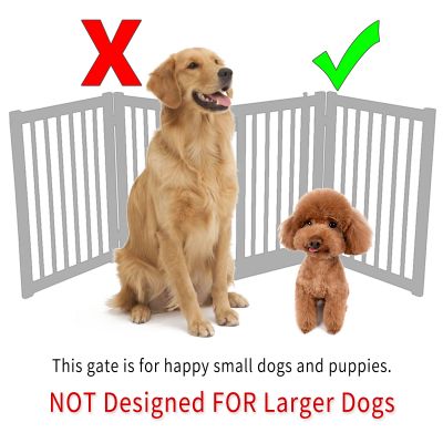 Folding Accordion Retractable Pet Gate W/Door