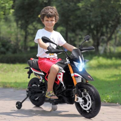 Race-Style 12V Licensed Ride On Aprilia Motorcycle