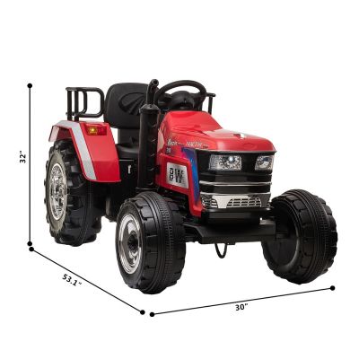 12V Kids Ride On Tractor Powered Toy Agricultural Vehicle