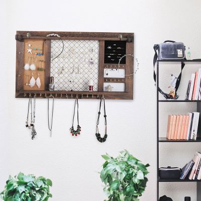 Wall Jewelry Holder & Hanger for Earrings Necklaces