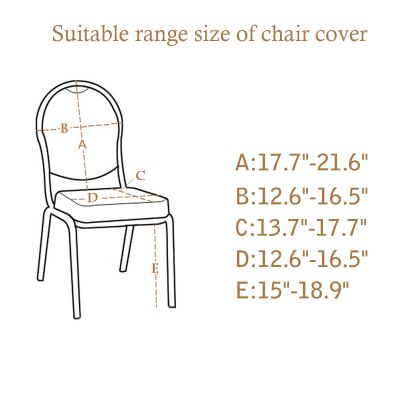 100pcs Event Stretch Spandex High Chair Covers