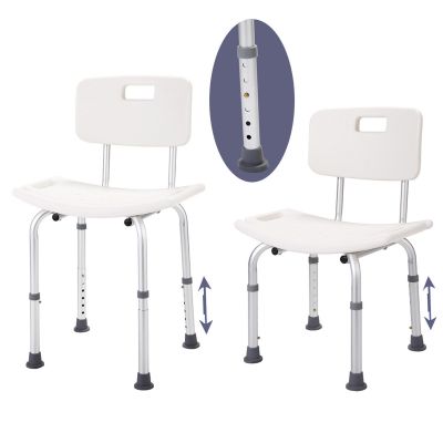 Manual Bathtub Lift Chair Shower Seat with Back