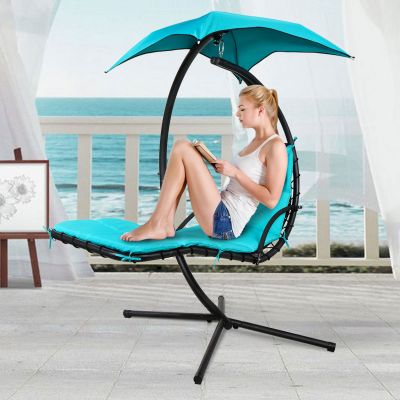 Arc Hanging Chaise Swing Cushion Chair