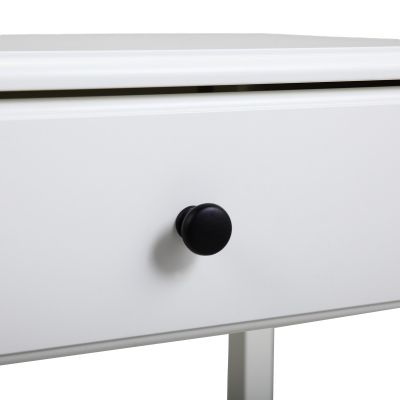 Minimalist Set of 2 Hemnes Nightstands White