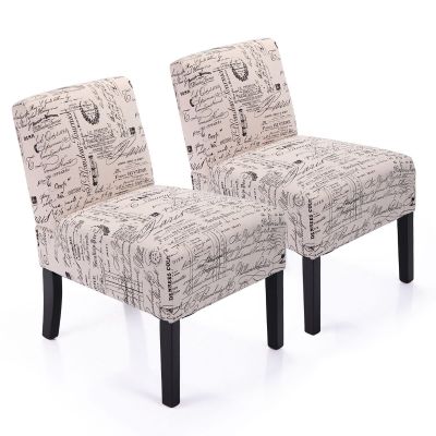 Bedroom Low-Seat Accent Slipper Chair 
