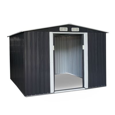 8x6 ft Large Metal Outdoor Storage Shed for Garden Tools