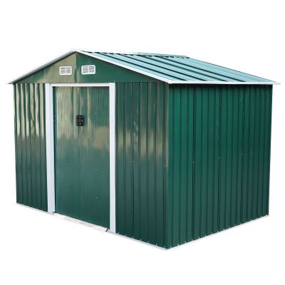 9 x 6 ft Metal Storage Shed Backyard Ventilation Shed