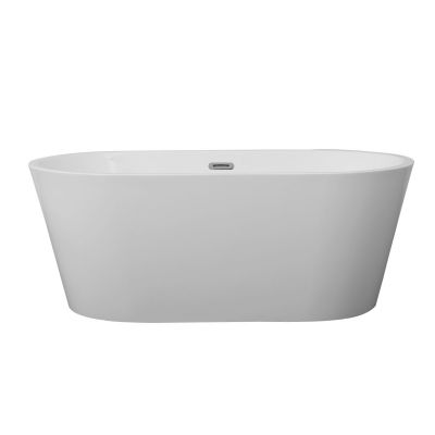 60 x 30 Acrylic Durable Freestanding Whirlpool Tub