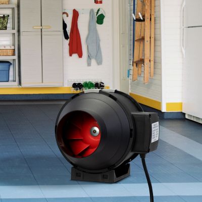 Plastic Dust fan with Variable Speed Controller
