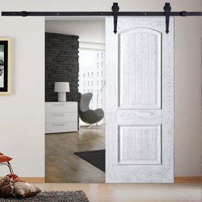 Low Profile Indoor Sliding Barn Door Hardware W/Track