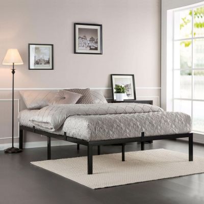 14” High Full Size Metal Bed Frame W/Clips
