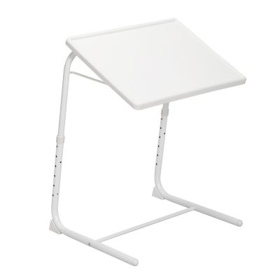Folding TV Tray Table Laptop Stand Cup Holder W/ 3 Angles