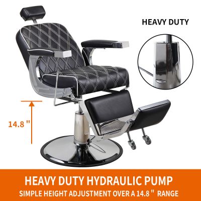 All-Purpose Antique Barber Chair for Salon & Spa