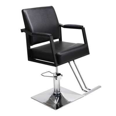 Black Beauty Salon Leather Chairs