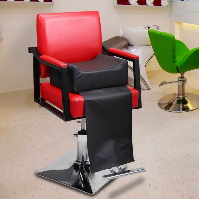 Barber Child Chair Booster Seats W/Leather Cushion