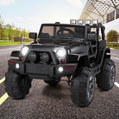 Ride on Jeep Truck with 3 Speed, Remote Control, 12V Battery