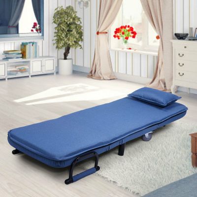 30'' Beachy Convertible Single Sleeper Lounger Bed Chair