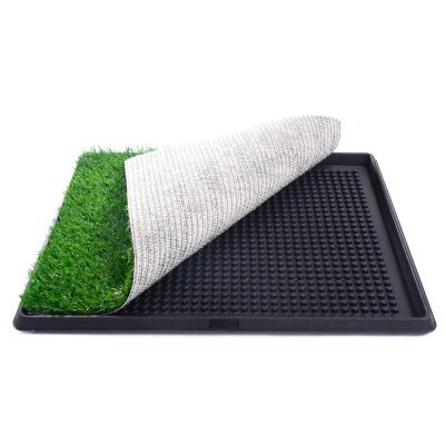 3 layers Indoor Dog Soft Turf Potty W/Tray