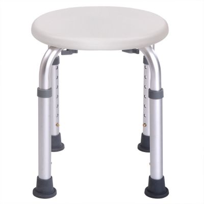 Height Adjustable Shower Stool Bath Stool