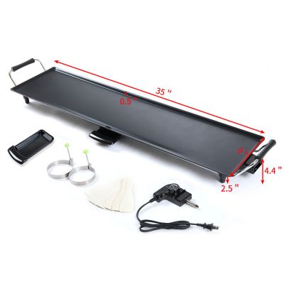 Electric Teppanyaki Table Top for BBQ Grill
