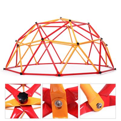 Child Playground Dome Climber W/Climbing Frame