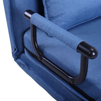 30'' Beachy Convertible Single Sleeper Lounger Bed Chair